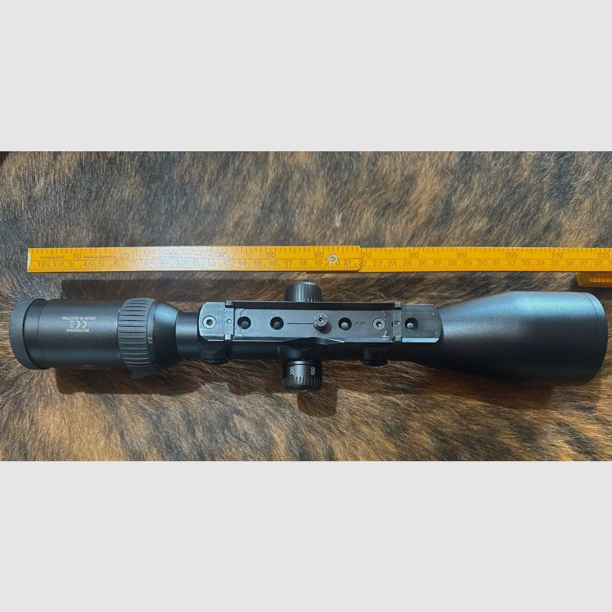 Swarovski Z6i 2.5-15x56P HD Zielfernrohr, Absehen 4a mit Rotpunkt / Leuchtpunkt mit Dendler-Montage oder ohne Dendler-Montage