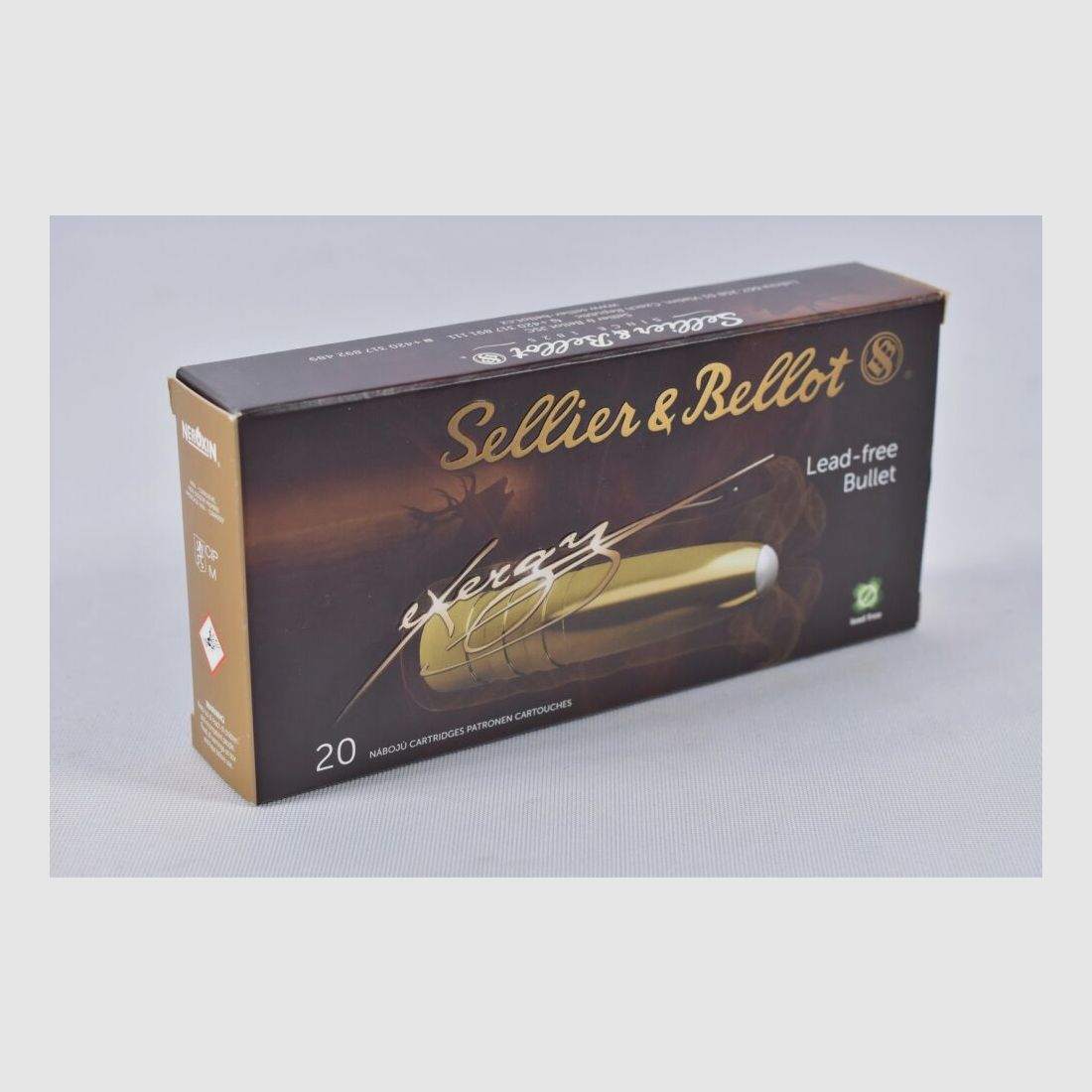 Sellier & Bellot 180grs XRG 20PCS .30-06Spring.