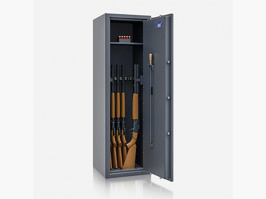 Armadura de armas "St. Gallen WF" Clase 1 con 9 WH antracita con cerradura electrónica