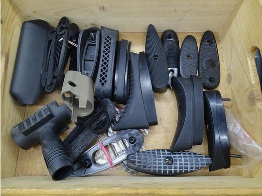 1 Kiste Schaftkappen / Schaftverlängerungen NEU / GEBRAUCHT