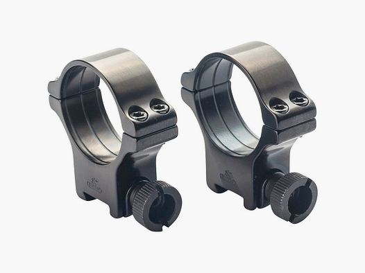 Rusan kantelmontage met knurled schroef voor 11 mm rail Ø 30 hoogte 19.0