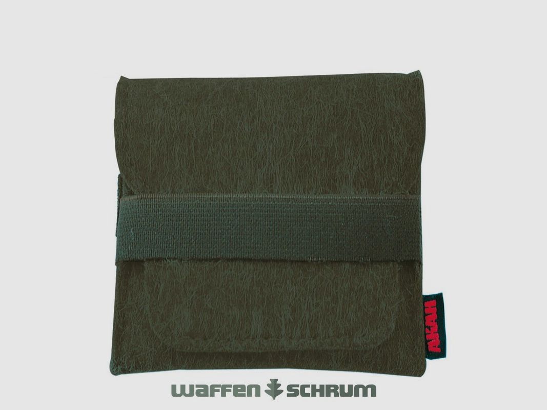 Étui à cartouches AKAH en feutre perçage 5 cartouches pour 2 cartouches de plomb et 3 cartouches à balle