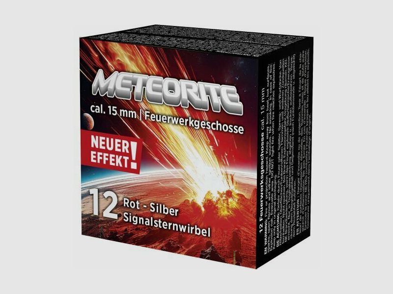 Umarex Meteorite a spirale di segnale 15 mm confezione da 12