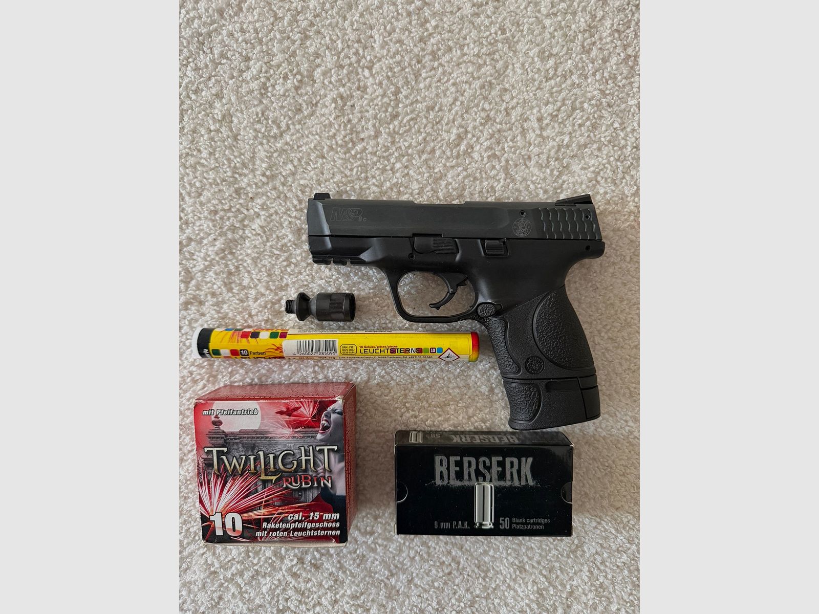 Smith & Wesson M&P 9C Schreckschusspistole Kaliber 9mm P.A.K