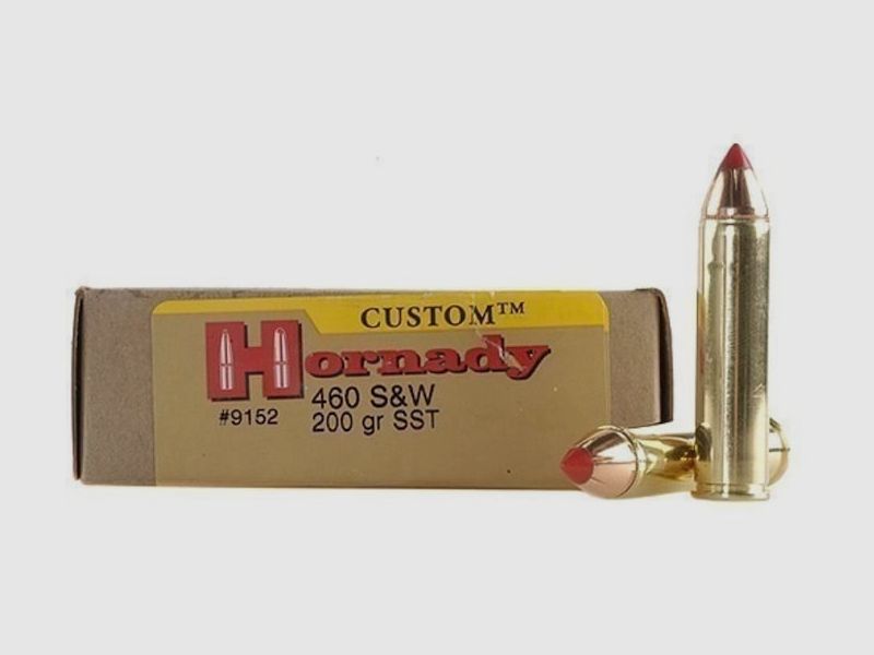 Hornady Custom .460 S&W 200GR FTX 20 cartucce