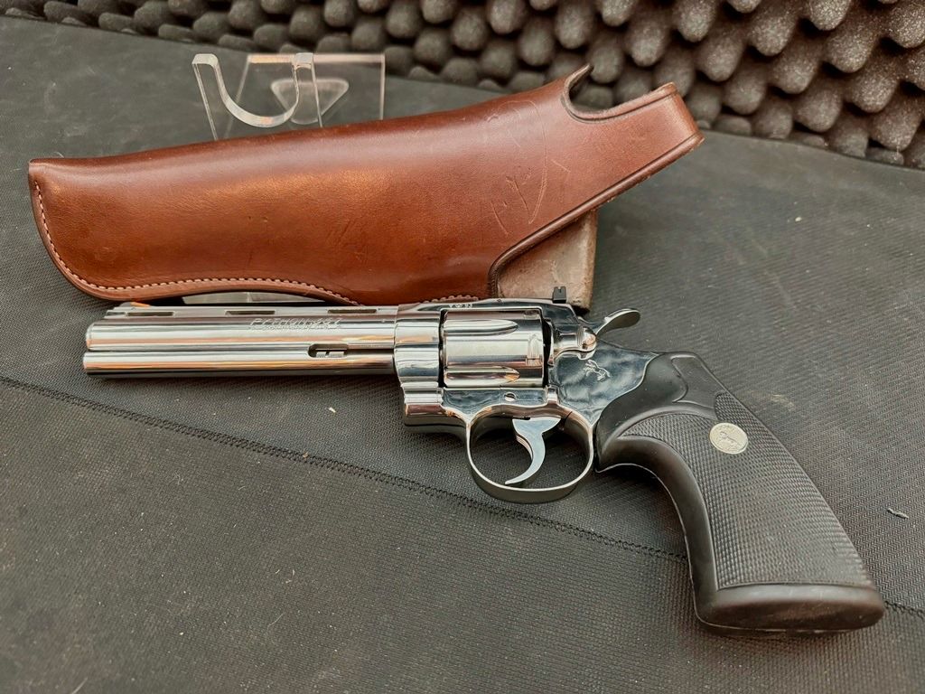 Brian C. Foster, sneltekenholster, riemholster, 357Mag, 6 inch, LINKS