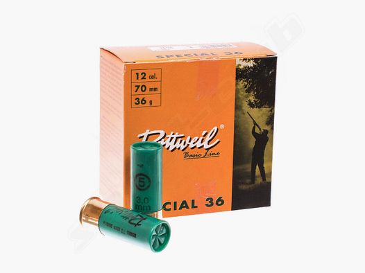 Rottweil Special 36 shotgun cartridges