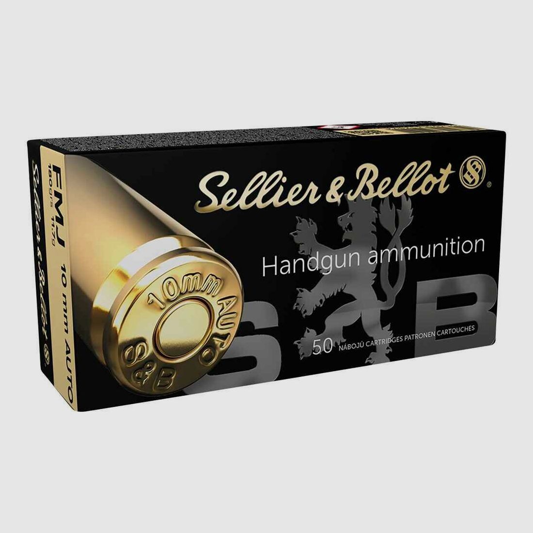 Sellier & Bellot	 FMJ 180 grs. 50Stk