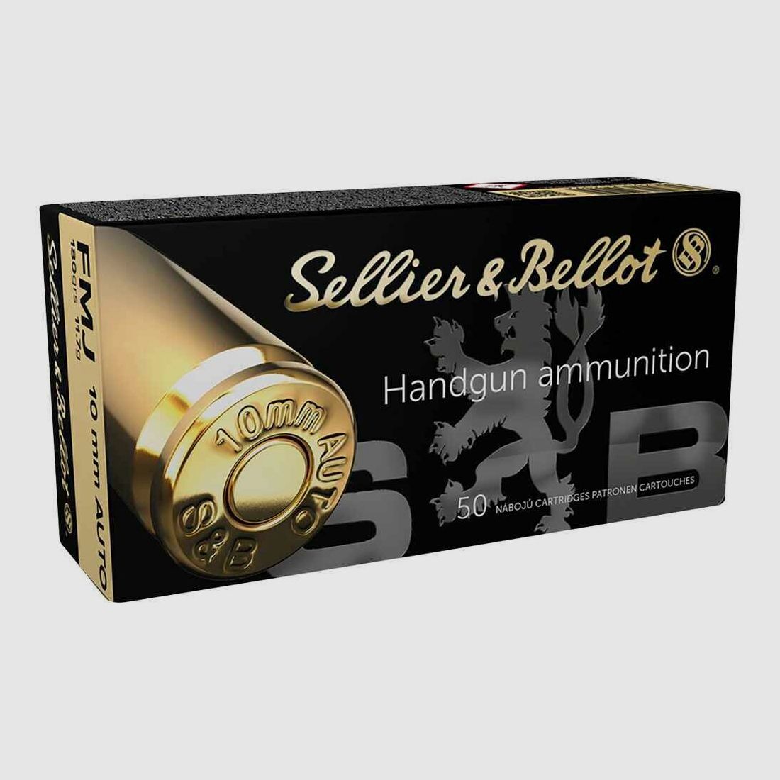 Sellier & Bellot FMJ 180 grs. 50 unidades