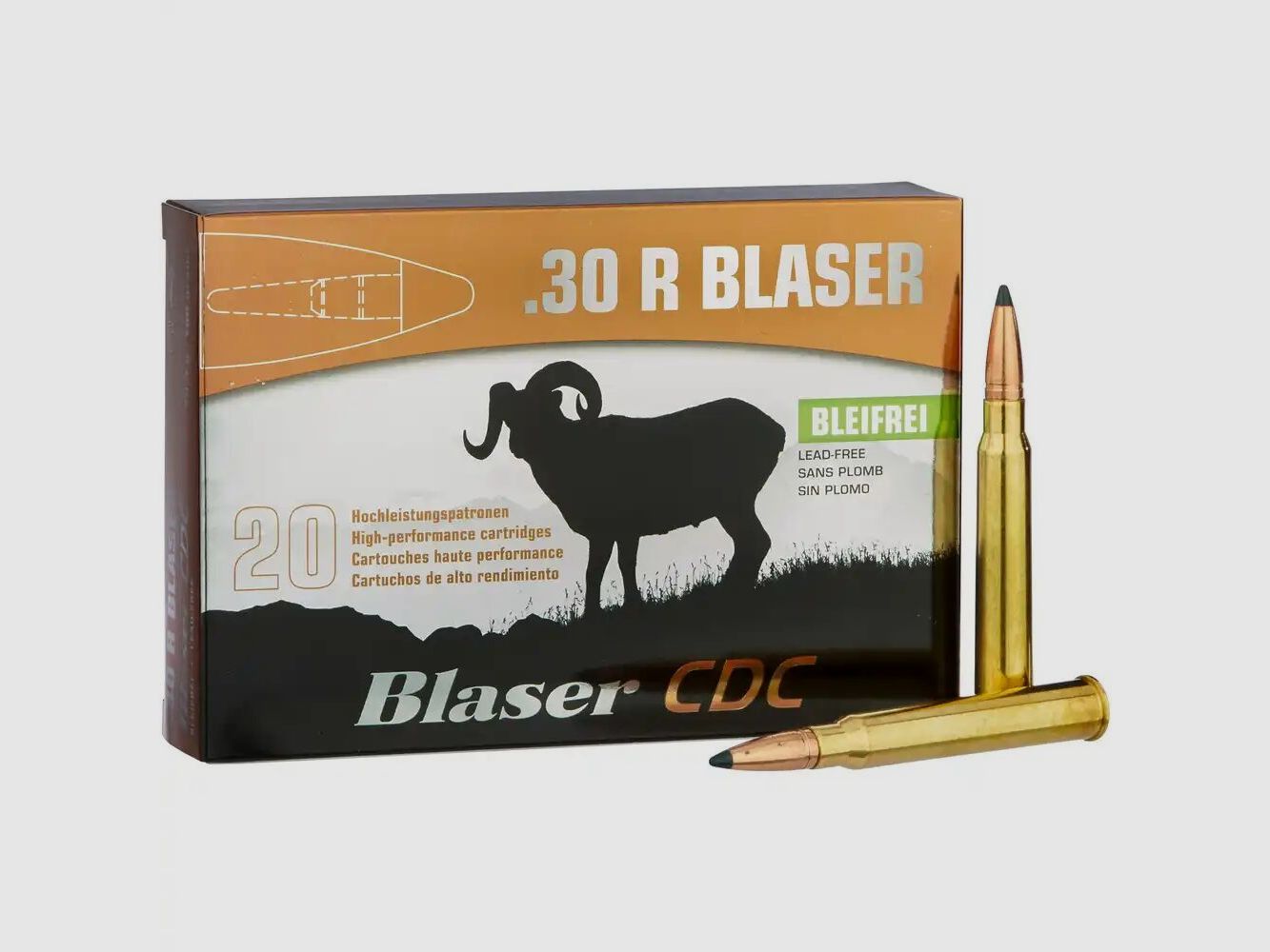 Blaser CDC 160grs - 20Stk