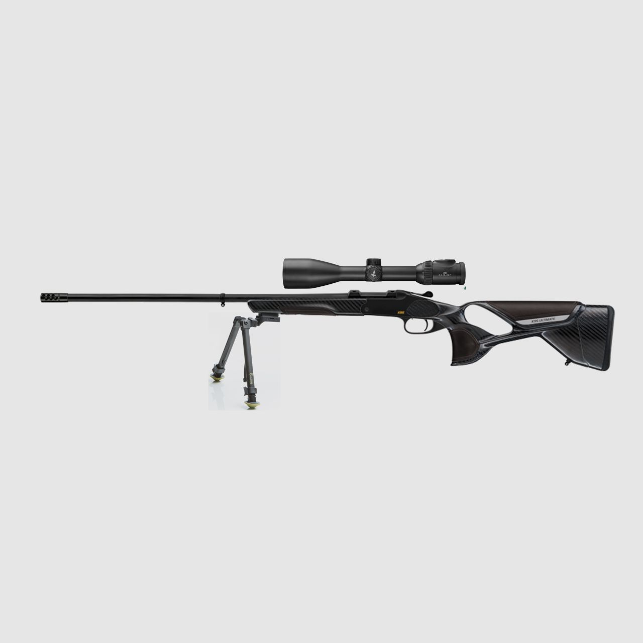 BLASER K95 arma de alta montaña con Swarovski Z8i 2-16x50 P BRX-I en calibre 8x68 S