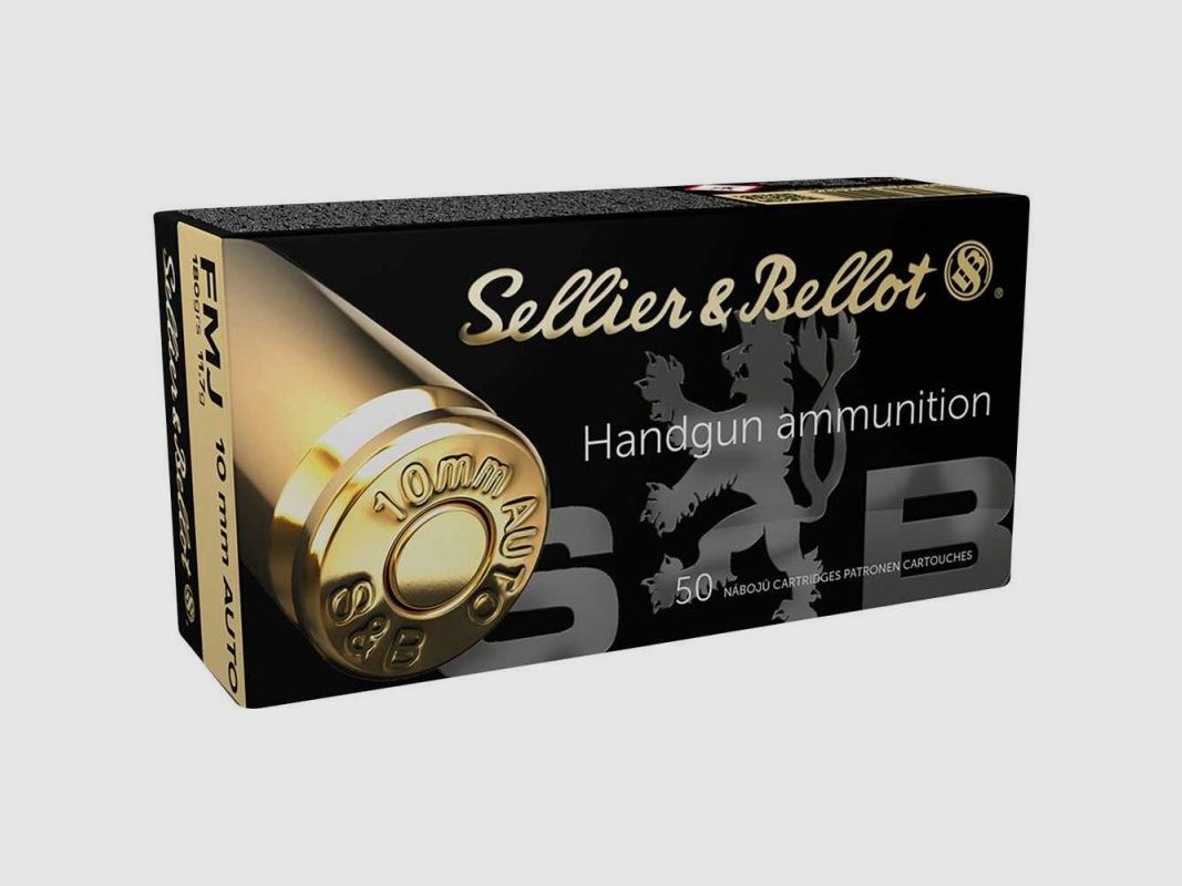 Sellier & Bellot 10 mm Auto palla intera 11,7g/180grs.