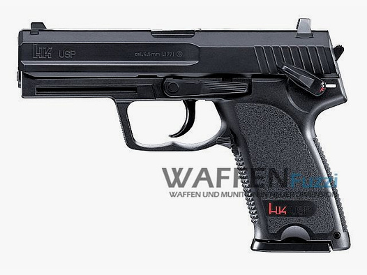 Heckler & Koch USP CO2 pistol 4.5 mm BB, blued