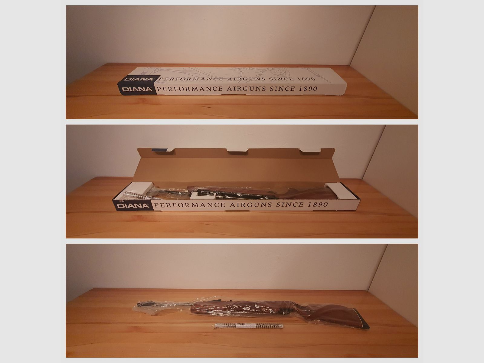 Karabinek pneumatyczny Diana 54 / Diana54 Airking w kalibrze 4,5 mm ( lufa stała / boczny naciąg )