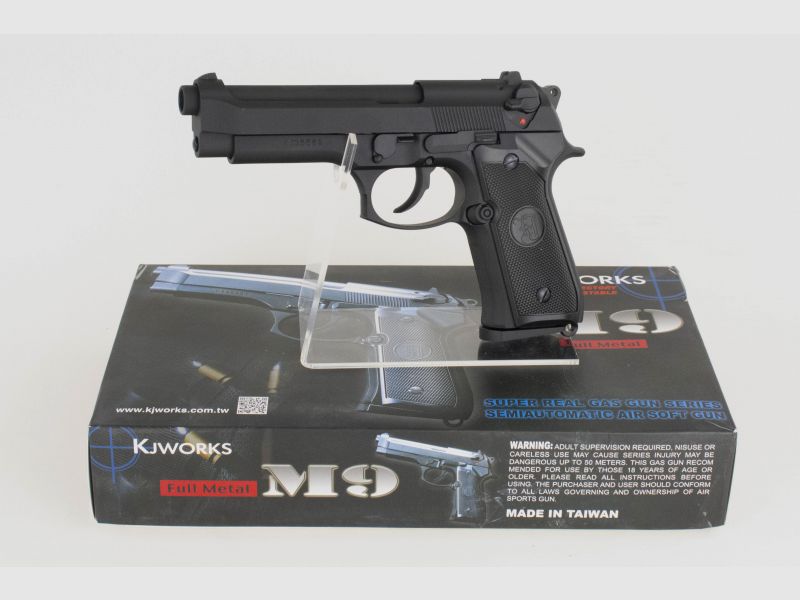 KJW M9 Airsoft Pistole Vollmetall | Gas Blowback GBB | *NEUWARE*