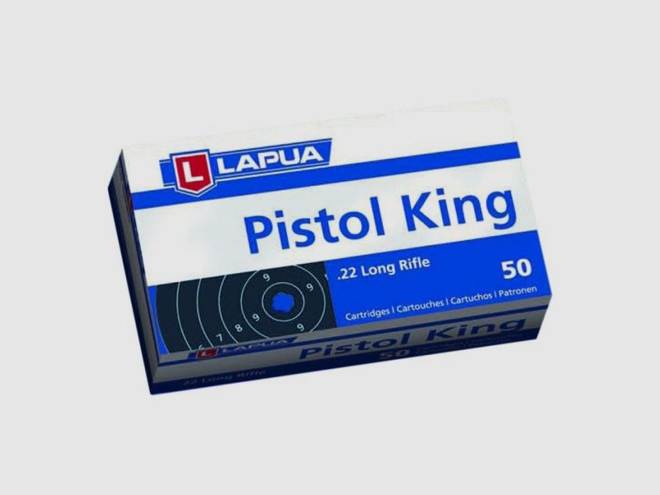 Lapua .22LR PREMIUM Pistol King Ammunition, image 1 of 3