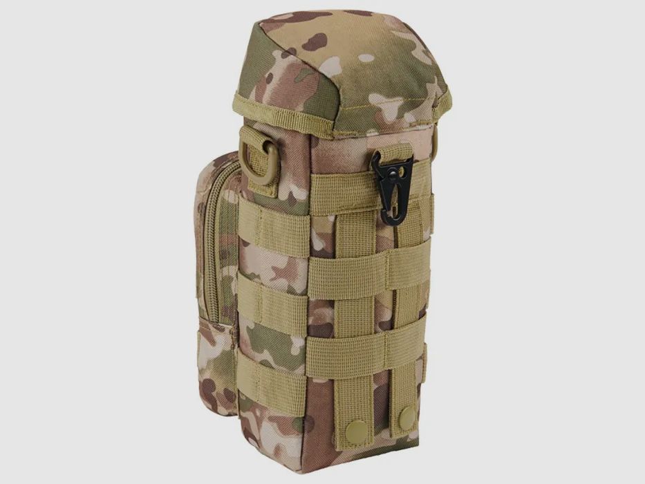 Sac à dos / Sac à bandoulière / Porte-bouteille Brandit "Porte-bouteille II" - Camouflage tactique