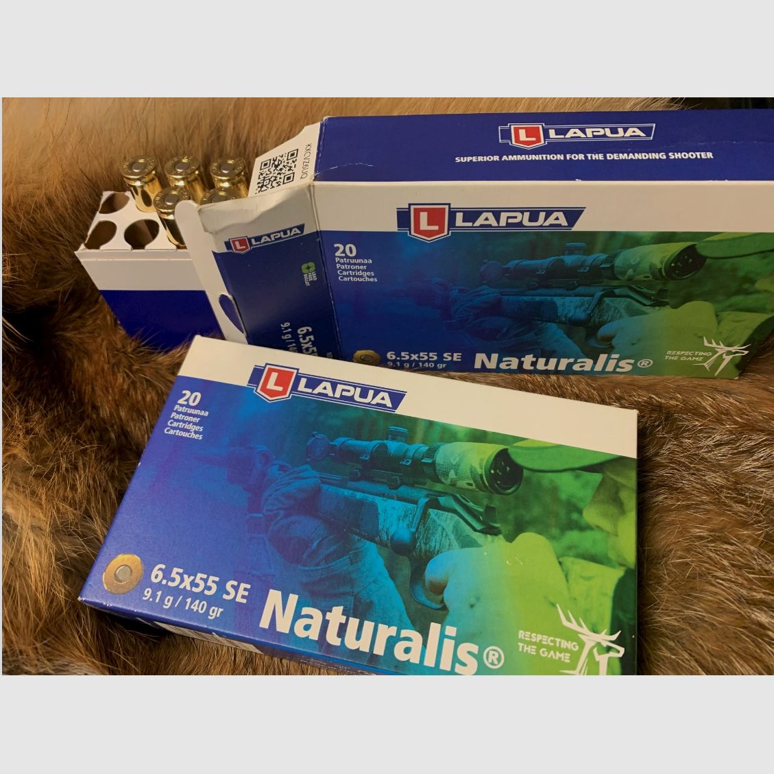 Lapua Naturalis 6,5x55 SE 150 grain - 30 strzałów