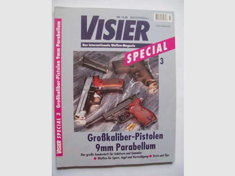 ** Visier SPEZIAL Nr. 3 -- Großkaliber-Pistolen 9 mm Parabellum **