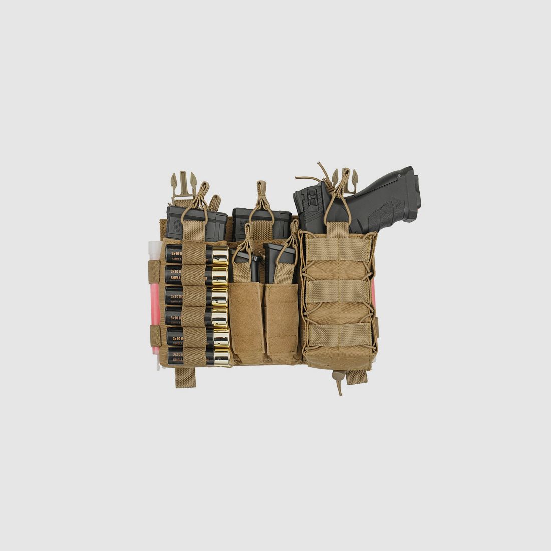Buckle Up Multi-Mission Front-Panel - Coyote [8FIELDS]