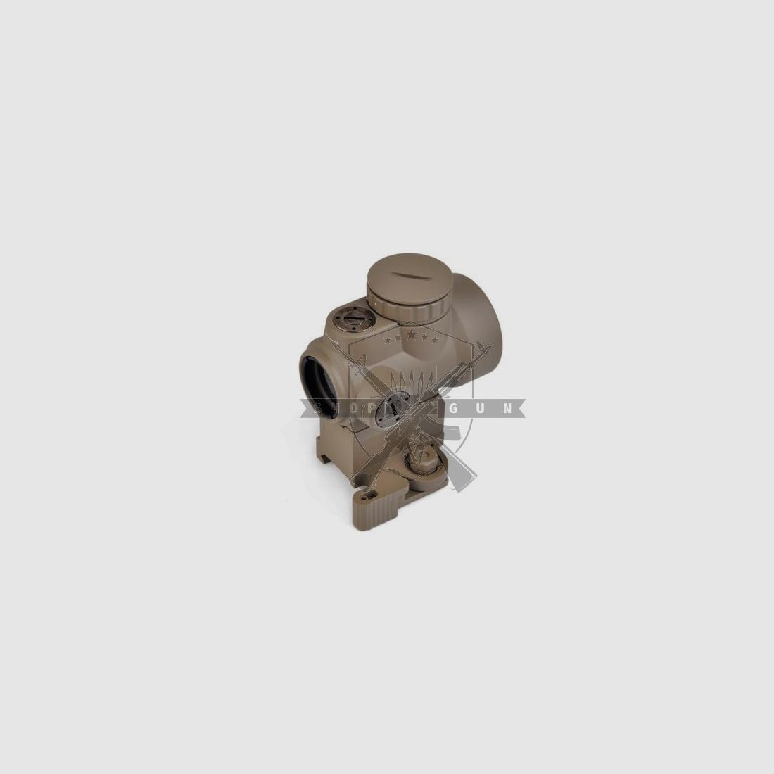 MRO-Style Red Dot mit QD Riser & Low Mount (DE)