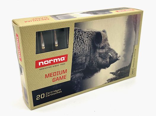 Norma 103001220 7x64 Ecostrike 9,1g 140grs. Munición de rifle sin plomo