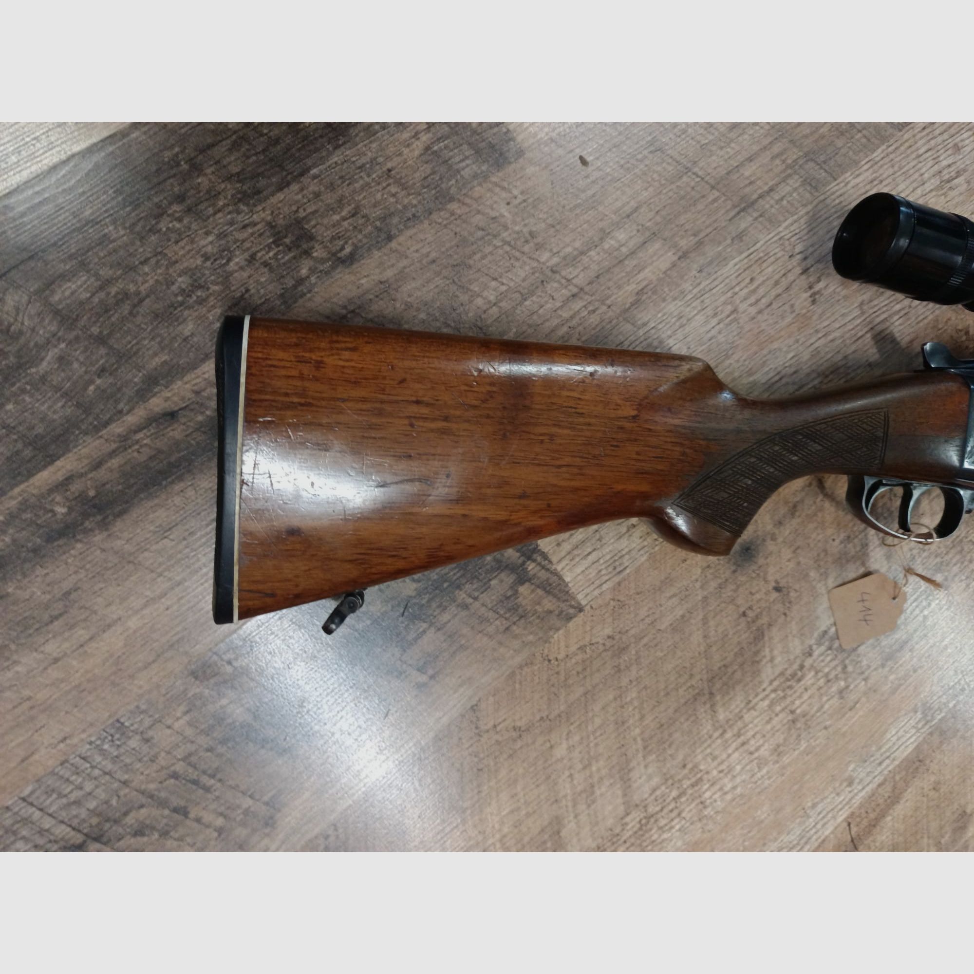Brünner ZH306 Büchsflinte Bockbüchsflinte 5,6x50R Mag. Kaliber 12 inkl. Zielfernrohr Hunter Schwenkmontage