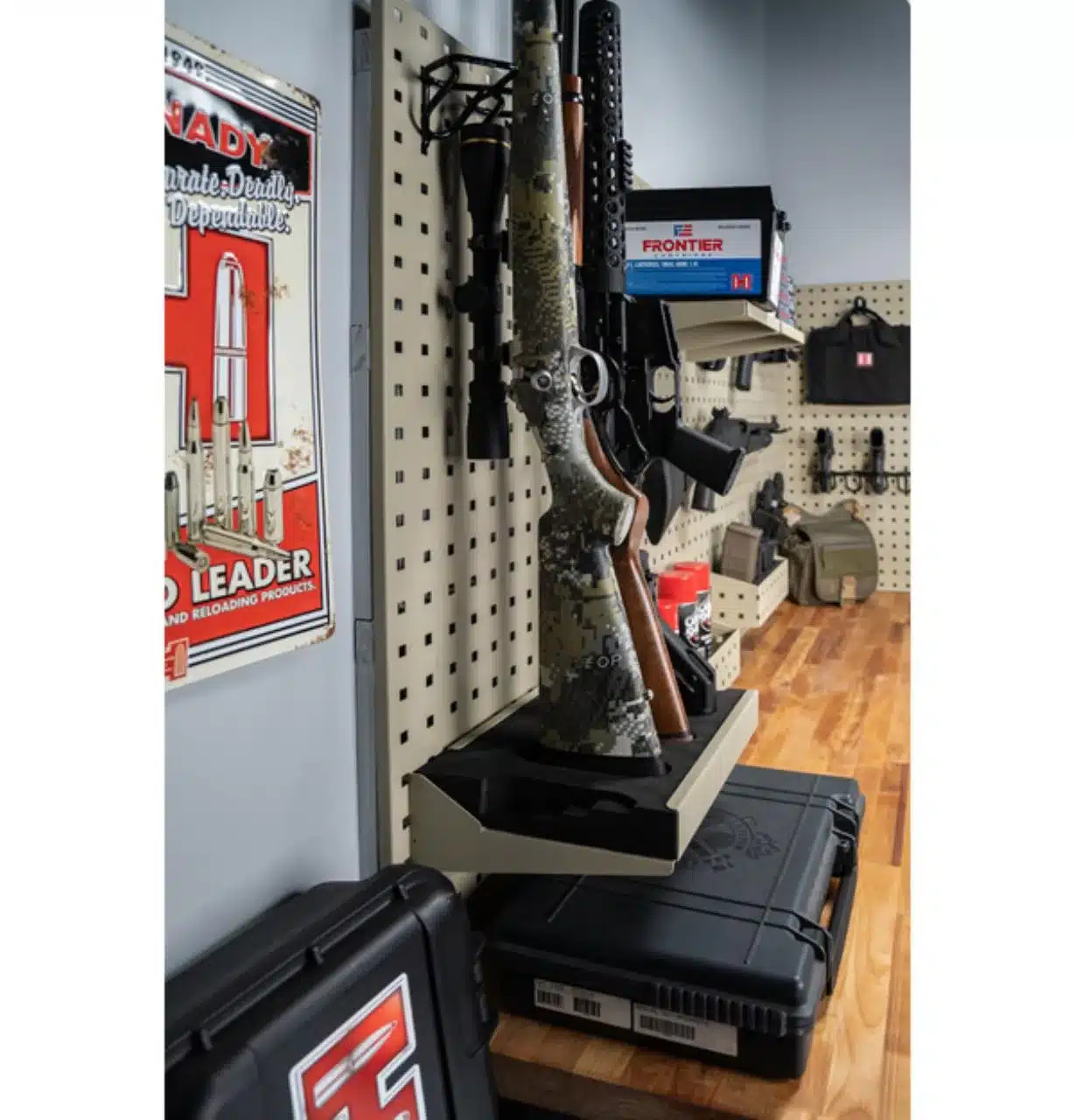 Hornady Security Accessories Square-Lok Vertical 3-Gun Rack, image 2 sur 2