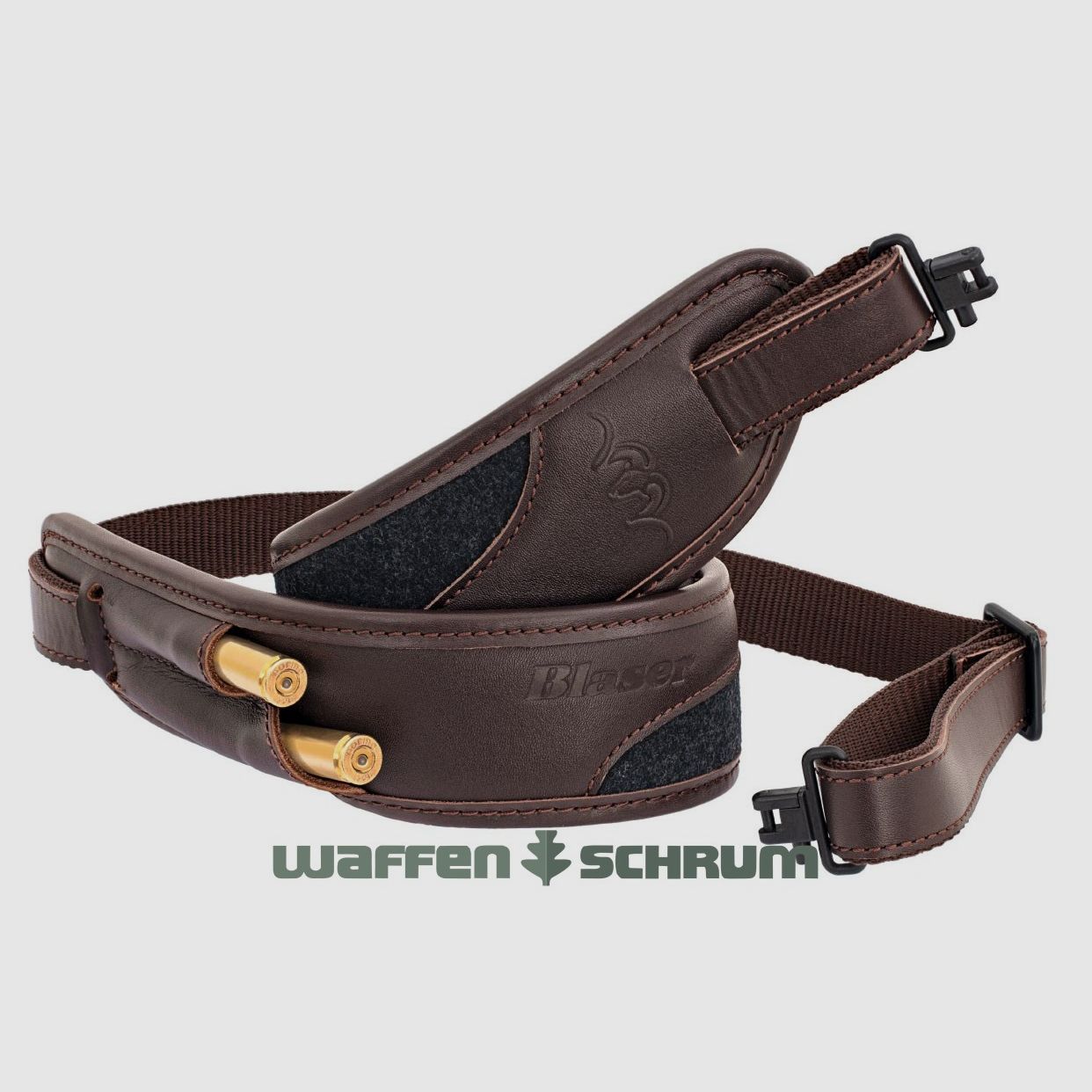 Blaser Gewehrriemen Loden - Leder