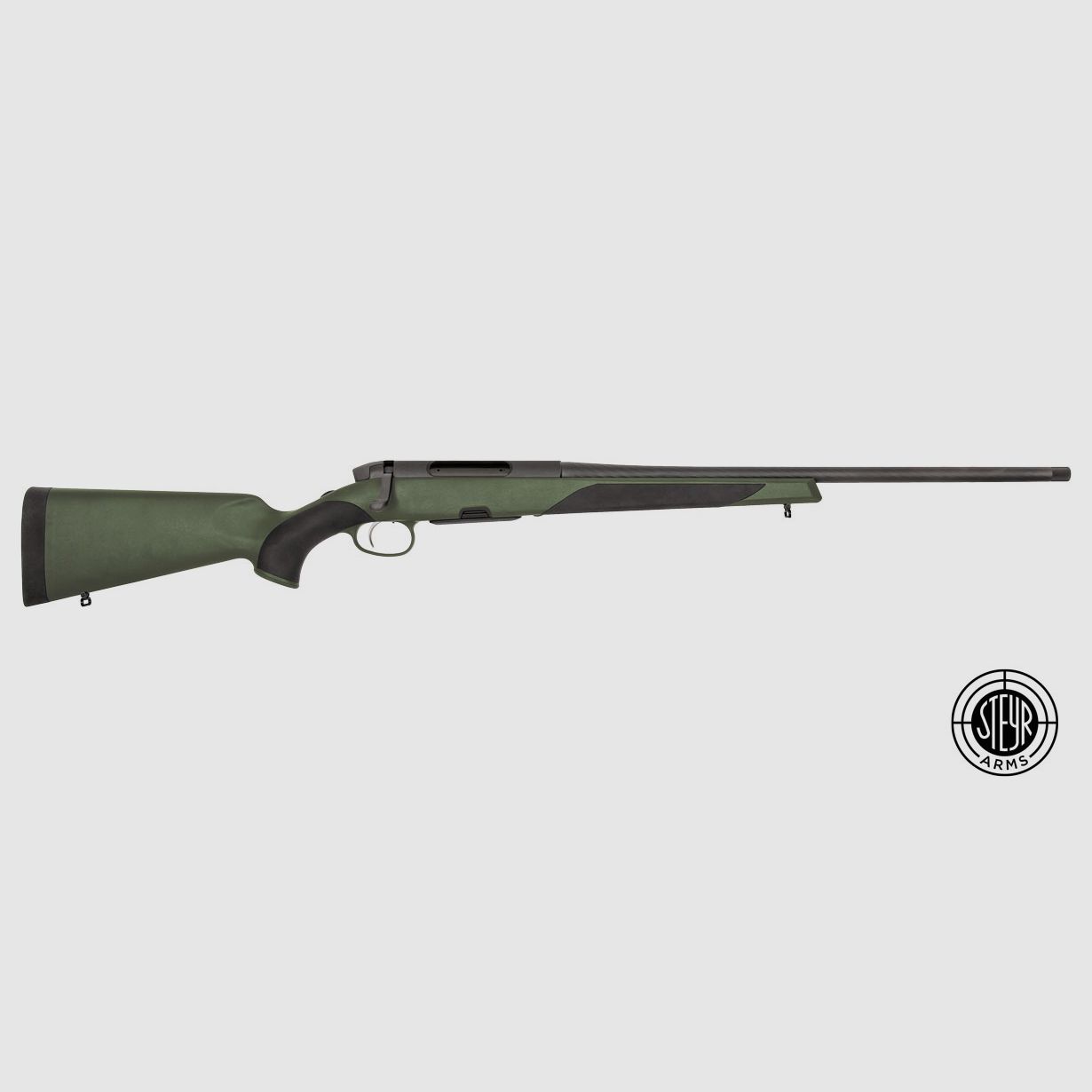 STEYR MANNLICHER CL II SX Halbschaft mit Gewinde