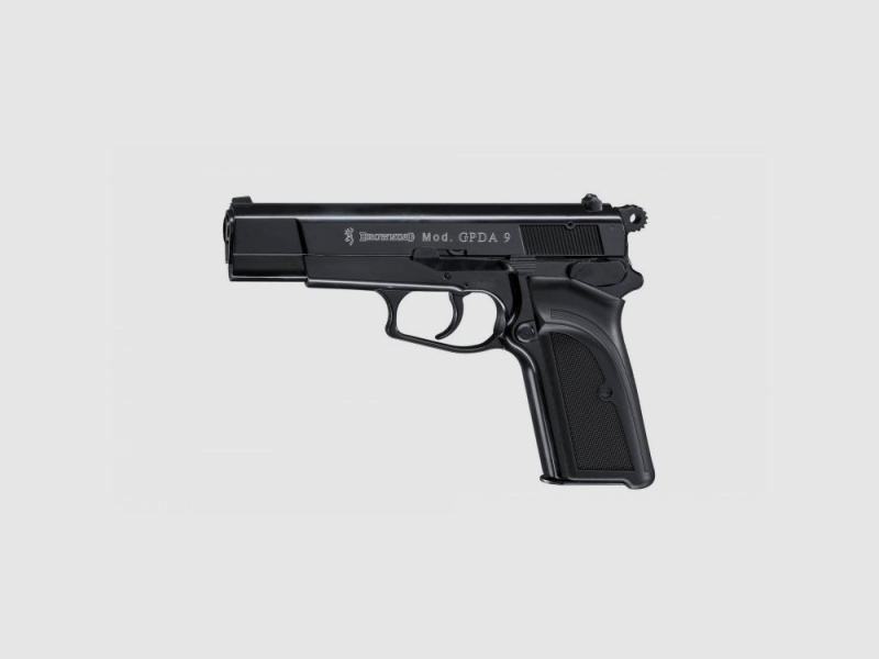 BROWNING GPDA 9 - 9MM P.A.K. - SCHRECKSCHUSSPISTOLE - BRÜNIERT