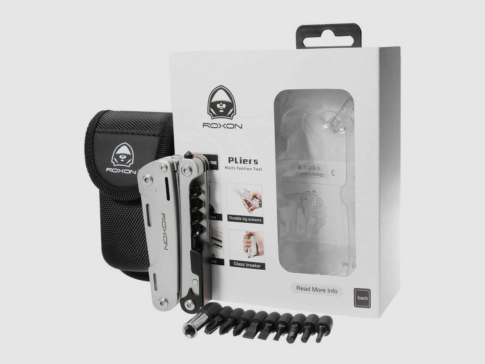 Roxon Multitool Storm 16 pièces couteau
