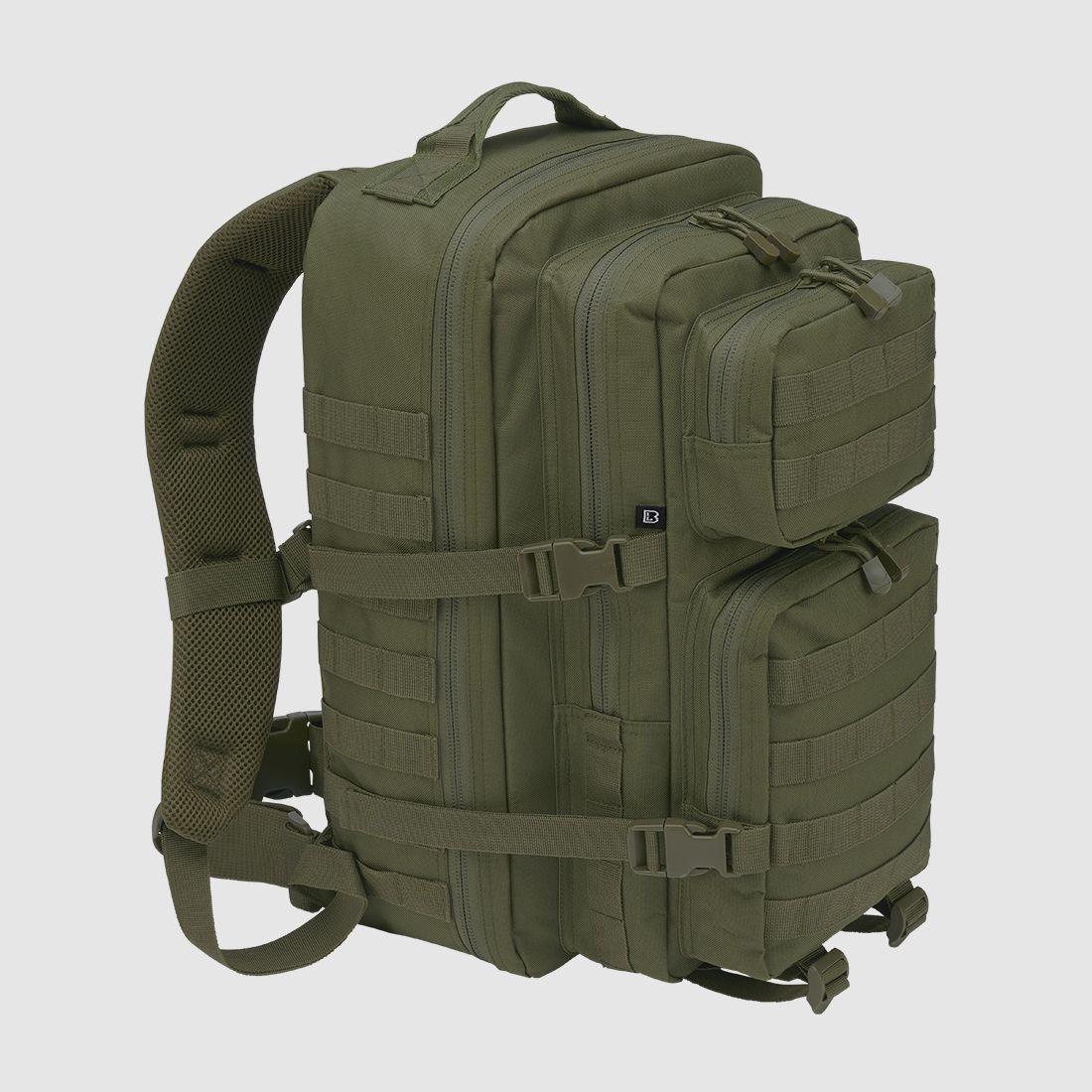Brandit US Cooper Large  Farbe: Oliv – Mehrzweckrucksack (40-Liter-Klasse)