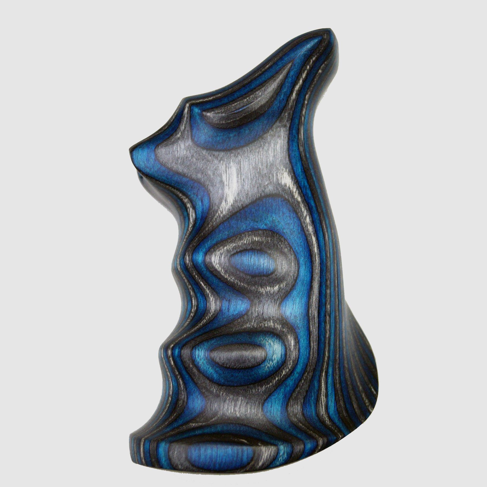 FORM RIFLE STOCKS Doel Griff voor Revolver Chiappa Rhino Blauw Laminaat