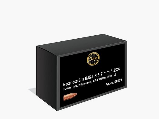 SAX KJG-HS .22 Hornet 2.4g