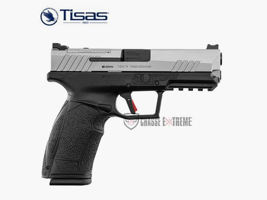 TISAS PX-9 Duty GEN 3 Pistol Kal 9x19 mm Bicolor Zwart/RVS