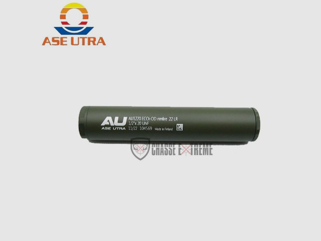 Suppressor ASE UTRA ECOi Rimfire Cal 22LR Green Od