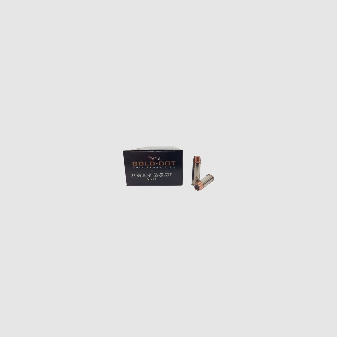 Speer Gold Dot .38 Special +P 135GR GDHP 50 Patronen