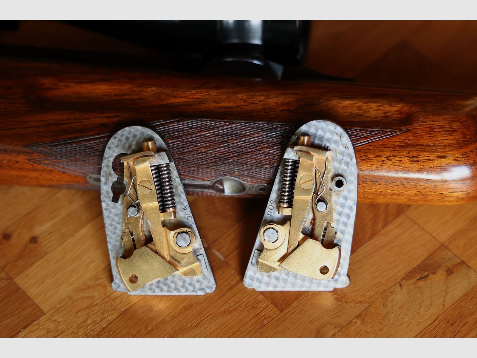 Krieghoff Ulm Primus Bergstutzen - Seitenschlosse