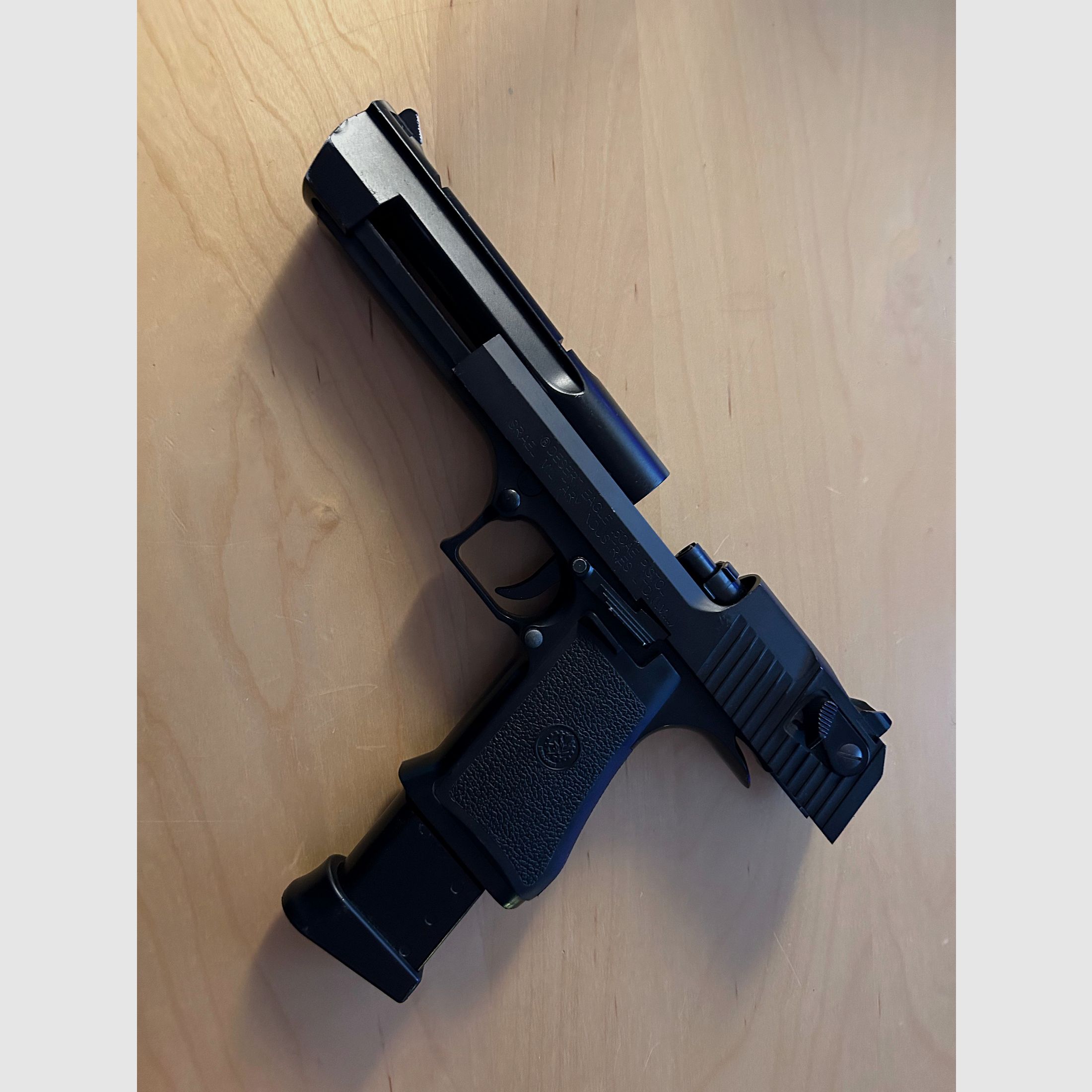 Cybergun Desert Eagle .50AE Metallschlitten CO2 BB + EXTENDED MAGAZIN