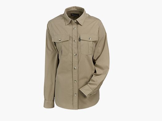 Pinewood Lange Mouw Blouse Safari