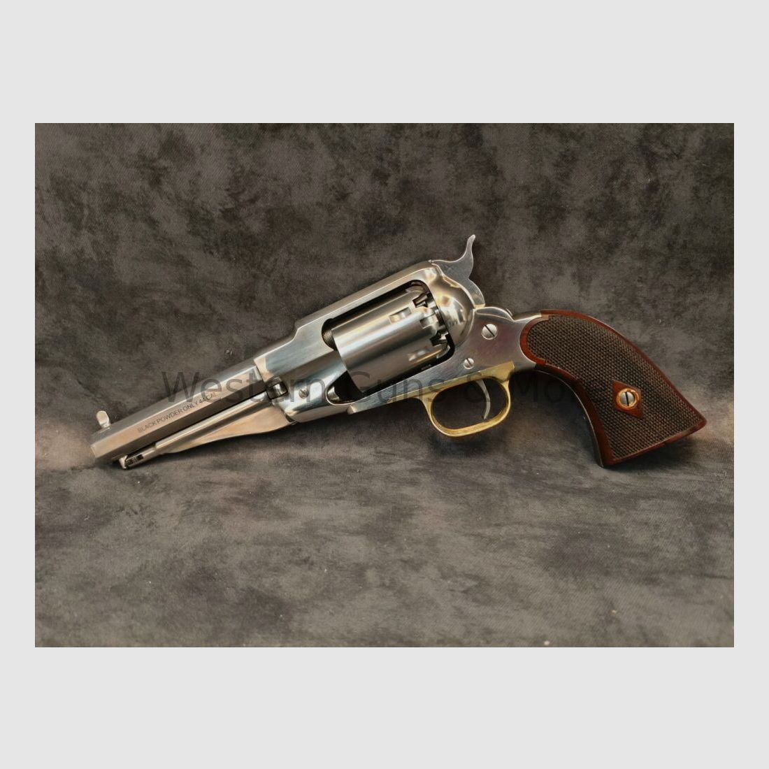 Pietta 1858 Remington New Model Army Sheriff "Stainless " Kal. 44 BlackPowder