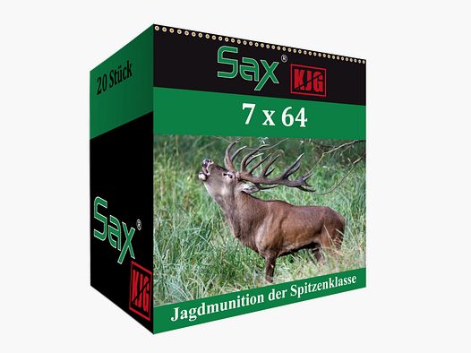 Sax Büchsenpatronen KJG-SR 7x64. 104 grains