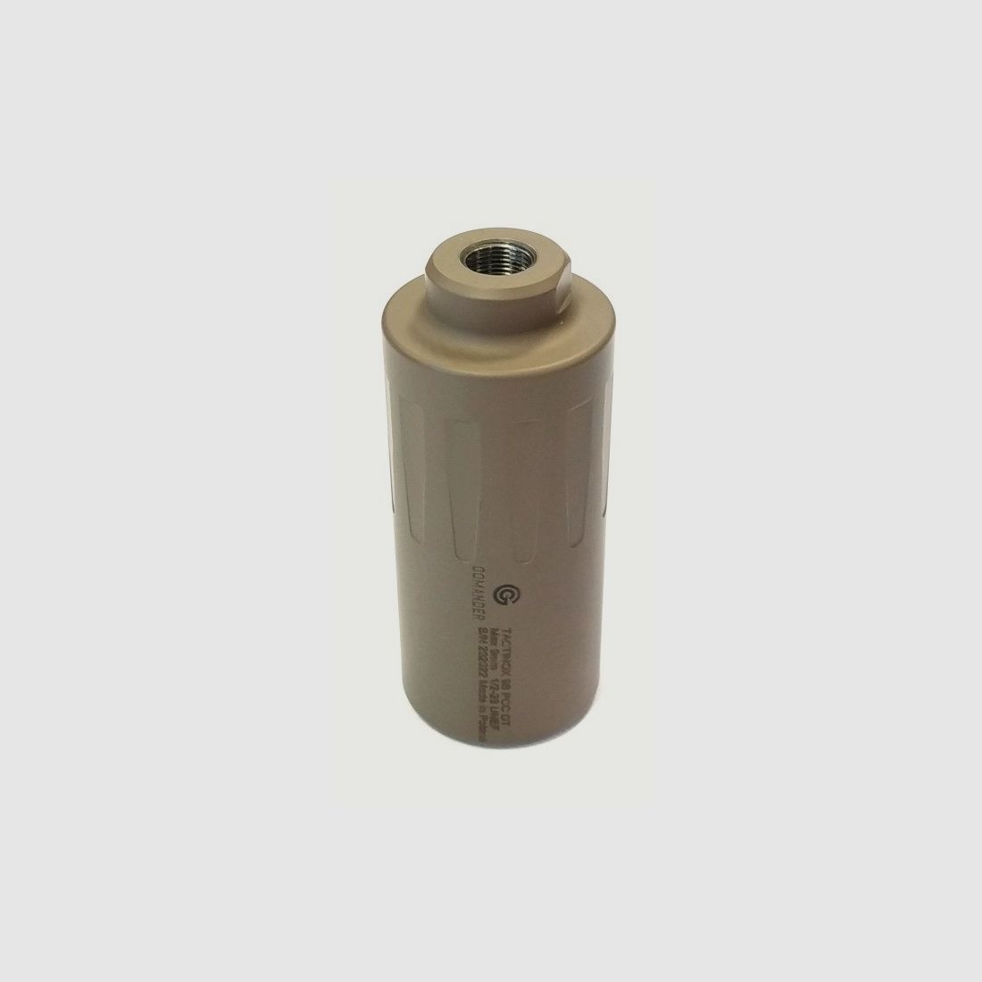 Geluiddemper Gomander TACTINOX 9 S PCC DT BRUIN / BROWN - 1/2x28, afbeelding 2 van 3