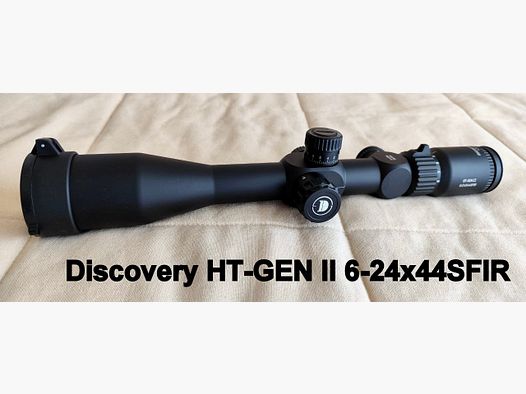 Zielfernrohr Discovery Optics HT-GEN II 6-24x44SFIR inkl. Montagen