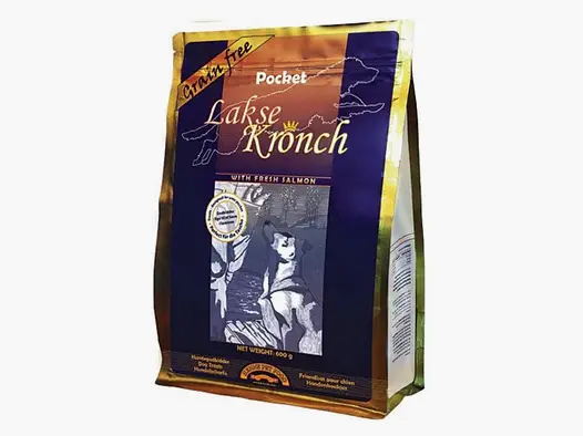 Lakse Kronch Lachs-Snacks Pocket 600 Gramm