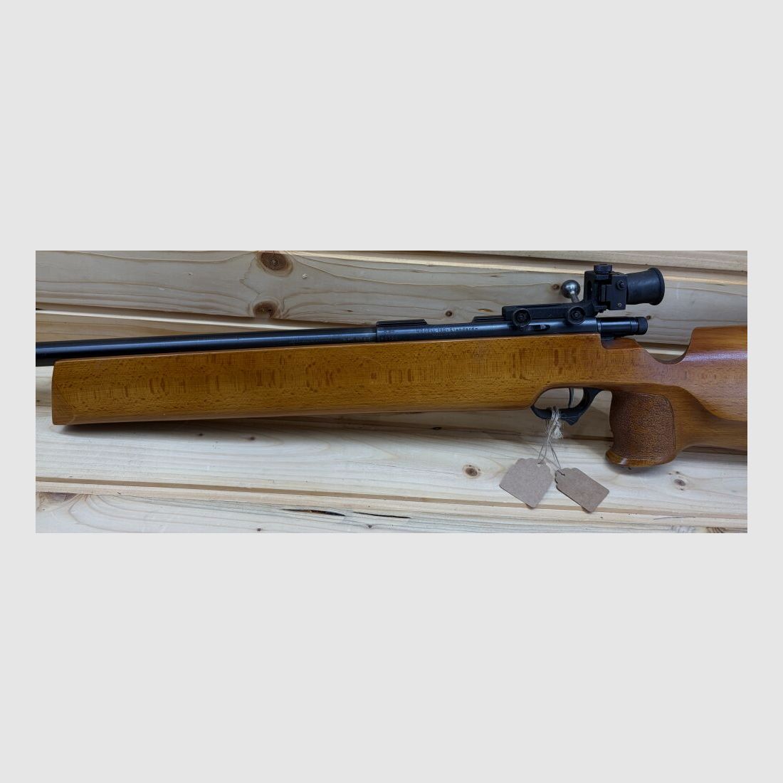 Einzelladerbüchse Suhl Mod. 150 Standard Kal.: .22lr mit Diopter / Matchgew .22lr