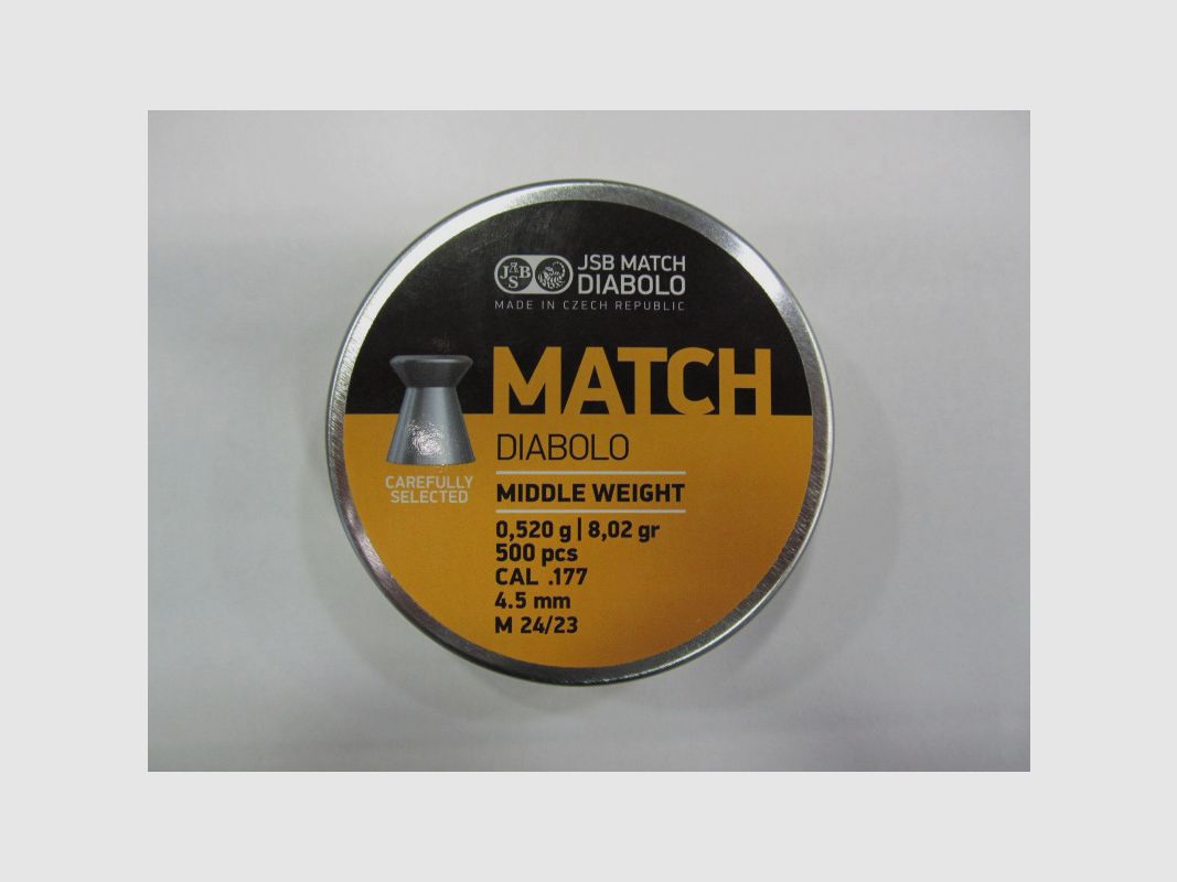 JSB MATCH RIFLE 4,5 8,02 GR