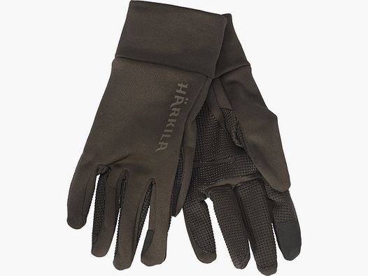Härkila Power Stretch brown gloves