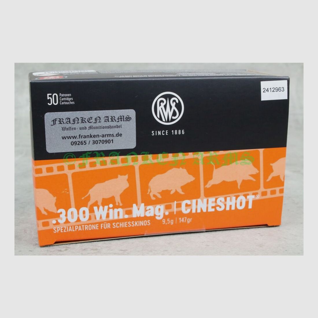 RWS Cineshot .300 Win. Mag. 147gr. 9.5g 50 pieces tiered price